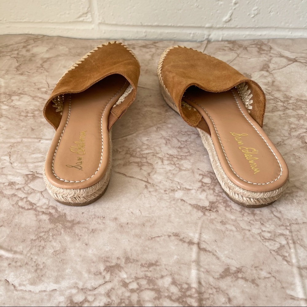 Sam Edelman Austin espadrille mules suede - Picture 5 of 7